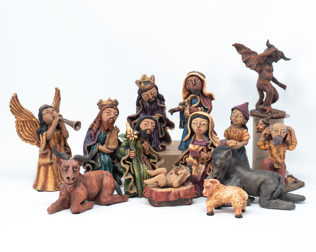 Nativity Scene by Jose Juan Garcia Aguilar