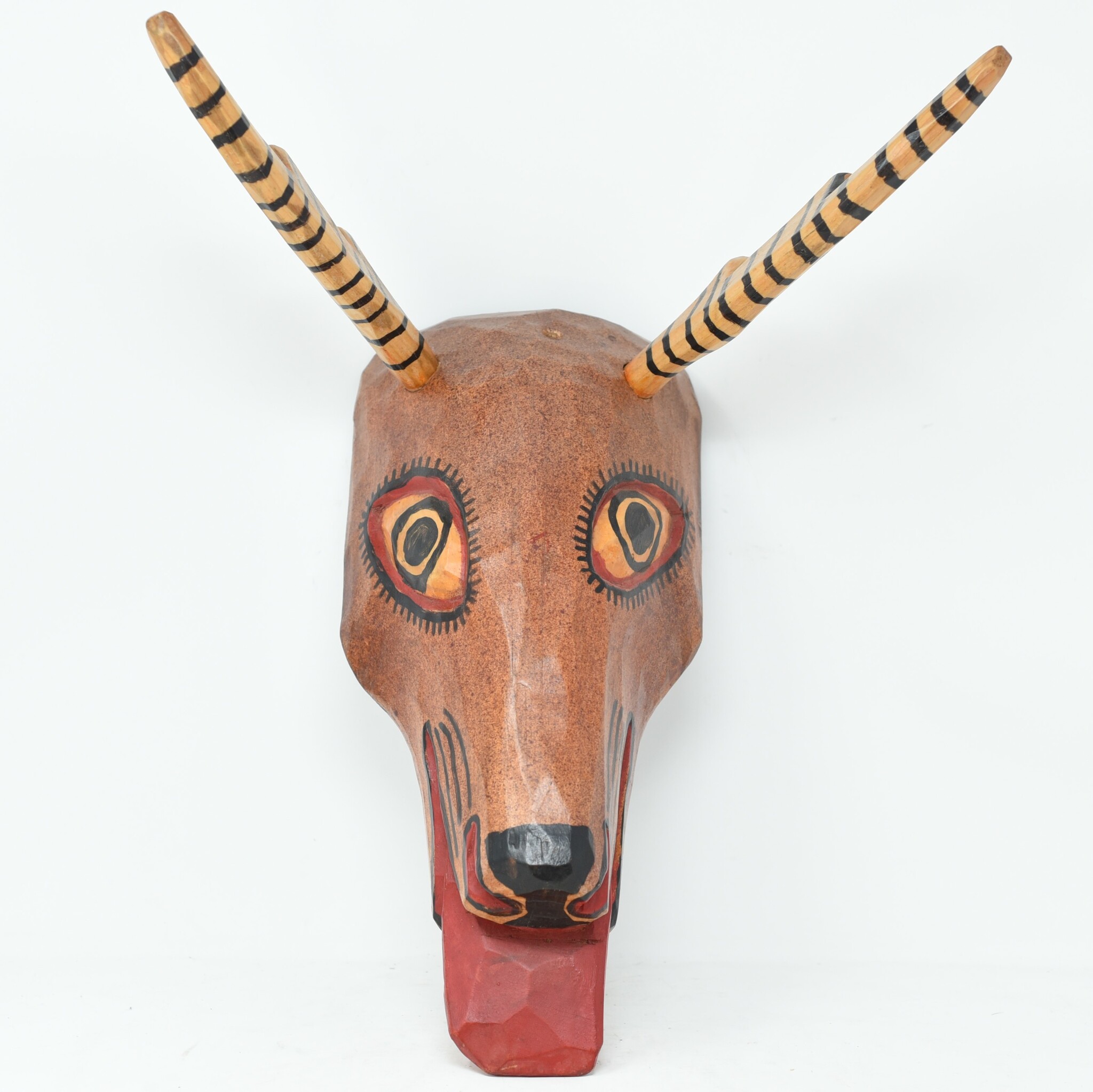 Wooden Deer Mask