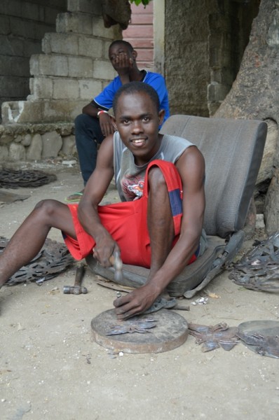 Haitian Metal Folk Art