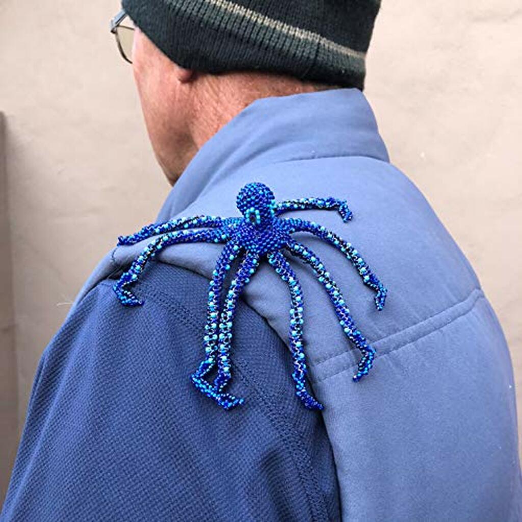 Funky Beaded Octopus